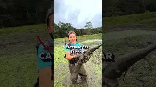 How I Catch Alligator Gar By Hand 🤚 🐊 