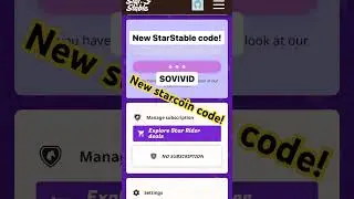 StarStable new redeem codes! 