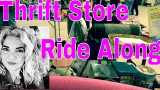 RIDEALONG: favorite THRIFT STORES + a new 1 & Church GARAGE SALE