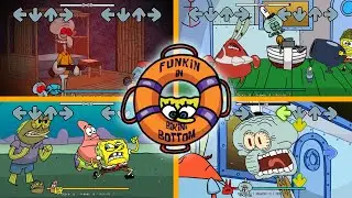 FNF: Funkin in Bikini Bottom // Spongebob series [Botplay] █ Friday Night Funkin █