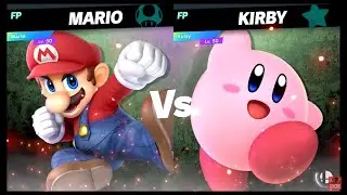 Super Smash Bros Ultimate Amiibo Fights – vs the World #6 Mario vs Kirby