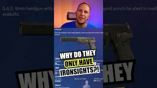 R6 Siege: Why do they only have iron sights? #rainbowsixsiege #r6siege #rainbow6siege