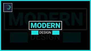 Smooth Modern Title Animation in Alight Motion