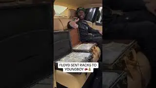 Floyd Mayweather sends racks to nba youngboy  🤔🤨 #boxing #nbayoungboy #floydmayweather