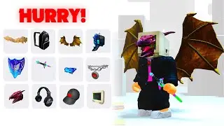 HURRY! GET 12+ FREE ITEMS & LIMITEDS NOW! 😳😱(ROBLOX 2024) 🔥