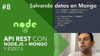 Cómo almacenar datos en MongoDB con HTTP POST en tu API | Curso NodeJS y MongoDB #08