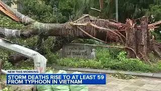 Flooding sweeps away bus, bridge collapses in Vietnam; 59 dead