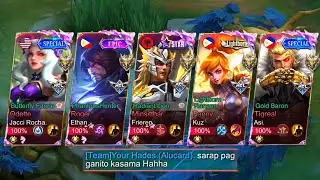 I MET BEST 5 MAN LINE UP IN RANKED! 😱 (Mythical Immortal Enemy) | JS MID ~ Mobile Legends: Bang Bang