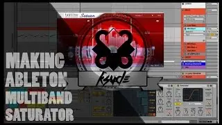 How to make a Fabfilter Saturn plugin using stock ableton plugins (multiband saturator rack)