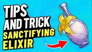 Sanctifying Elixir TIps and Guide & Obsidian Ring Location  | Genshin Impact 5.0