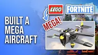 I Built A Mega Aircraft In LEGO Fortnite