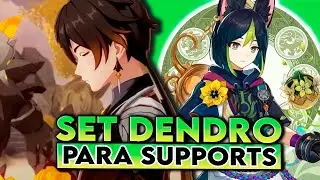 ¡¿EL SET DENDRO NO ES PARA DPS DENDRO?! ARTEFACTOS SUPPORT en GENSHIN IMPACT