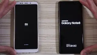 Xiaomi Redmi 5 Plus vs Galaxy Note 8 - Speed Test!