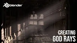 Создание объемного света в Blender / Creating god rays in Blender