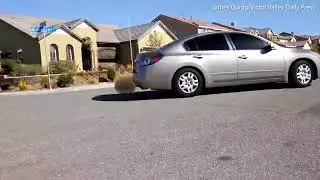 Hundreds of tumbleweeds overrun town in Victor Valley, California