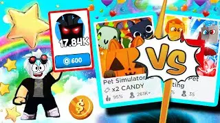 КАК ЧИТЕР ПРОШЕЛ НОВЫЙ СИМУЛЯТОР ПИТОМЦЕВ И НАШЕЛ СУПЕР БОССА! ROBLOX Pet Fighting