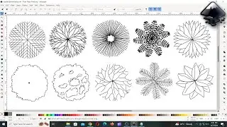 How to Draw the Top View of Architectural Plan Trees in Inkscape