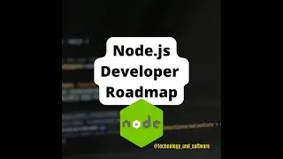 Nodejs Developer roadmap 2022