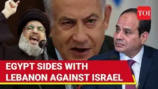 Lebanon War Imminent? Egypt Ditches Israel; Sisi Declares Support To Lebanese Brothers