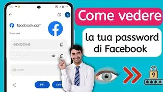 Come vedere la tua password di Facebook se l'hai dimenticata (nuove impostazioni 2024) || Vedi pass