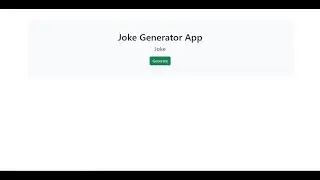 Javascript projects for beginners #5. Random joke generator #project #javascript #codingwithankit