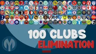 The 50 Times Eliminations - 100 Clubs Elimination Marble Race in Algodoo