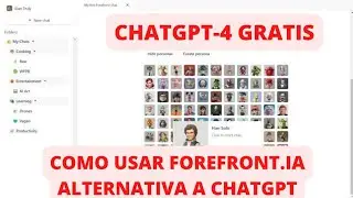 Cómo usar ChatGPT-4 GRATIS con Forefront.IA