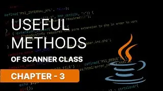 ALL USEFUL METHODS OF SCANNER CLASS IN JAVA  || NARESH SWAMI