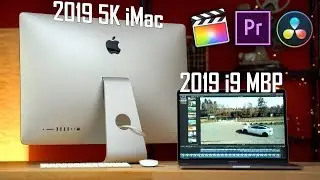 2019 MacBook Pro vs 2019 5k iMac - Video Editing Comparison