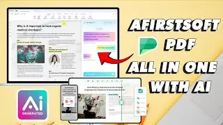 Afirstsoft PDF - All in One PDF Editor With AI Technology