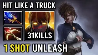 How to Play Marci as Safelane Hyper Carry with 1 Shot Unleash Delete Everyone Dota 2