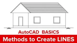 METHODS TO CREATE LINES IN AUTOCAD |  AUTOCAD POLAR TRACKING | AUTOCAD BASICS