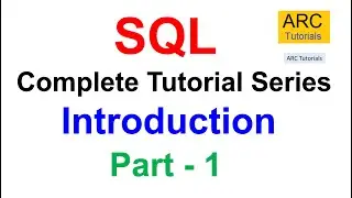 SQL Tutorial For Beginners - Part 1 | Introduction | SQL Tutorial