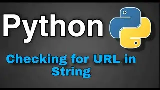 Python Practice Programs: Check and extract URL from a string using regular expression