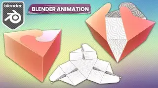 Packaging Box Animation in Blender | Rigging | Tutorial