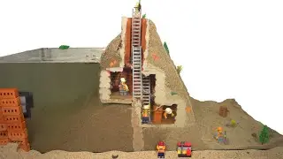 Sand Mini Bricks Dam - Dam Breach Experiment