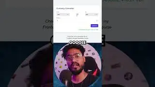 Currency Converter in React JS 🔥🔥 #reactjs #javascript #reactjstutorial