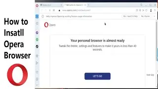 How to Install Opera Browser on Manjaro  Installing Opera Browser Manjaro Linux IWcoding