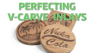 How to Create Perfect V-Carve Inlays on your CNC