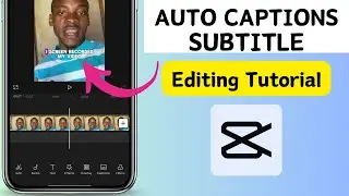 AUTO CAPTIONS || How to Add Subtitles in Your Video on CapCut