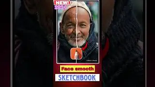 Face smooth editing 2024🔥 || ##sketchbook photo editing 2024 || new tutorial video #photoediting