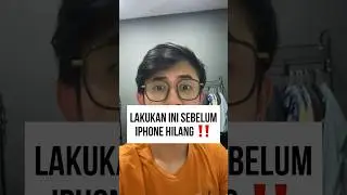 Lakukan ini sebelum iPhone kalian hilang atau kemalingan ya! Jangan sampe sih😰 