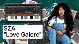 SZA - Love Galore (Instrumental Synth Remake)