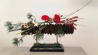 How To Make A Modern Christmas Arrangement