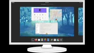 GNOME Desktop Customization  Minimalist Dark Desktop Fedora 