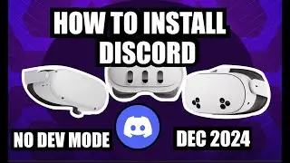 Get Discord on Quest 2/3s/3 Using Sidequest! - No PC/Dev Mode Guide