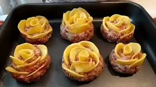 Sub) Хамёнбоп, мехмонбоп таом🔥ВКУСНО, ПРОСТО, ОРИГИНАЛНО!Котлетки/Ordinary minced meat and potatoes!