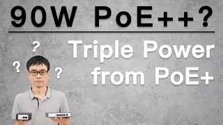 90W PoE++ Injector vs PoE++ bt Switch