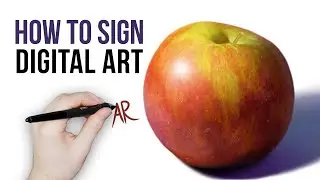 How to Add a Signature to Your Digital Art