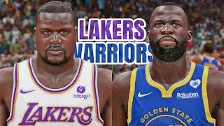 2017 WARRIORS vs 2001 LAKERS | NBA 2K24 (PS5)